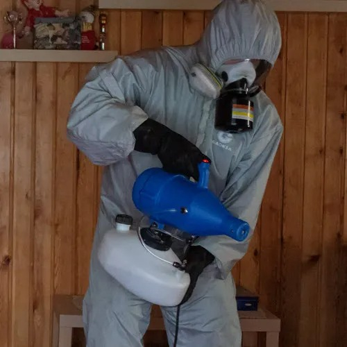 ФОТО Дезинфекция в Немчиновке