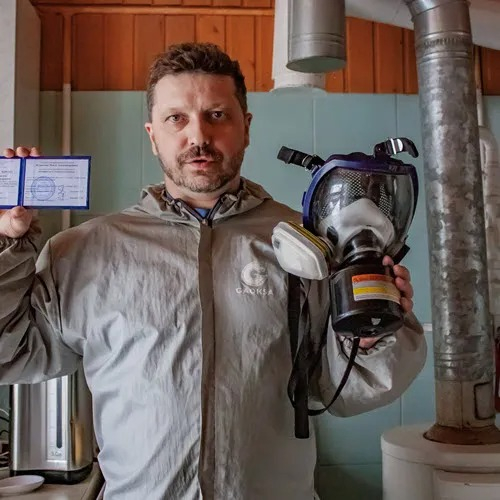 ФОТО Удаление плесени в Немчиновке